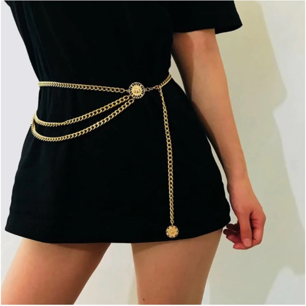 Waist chain belt